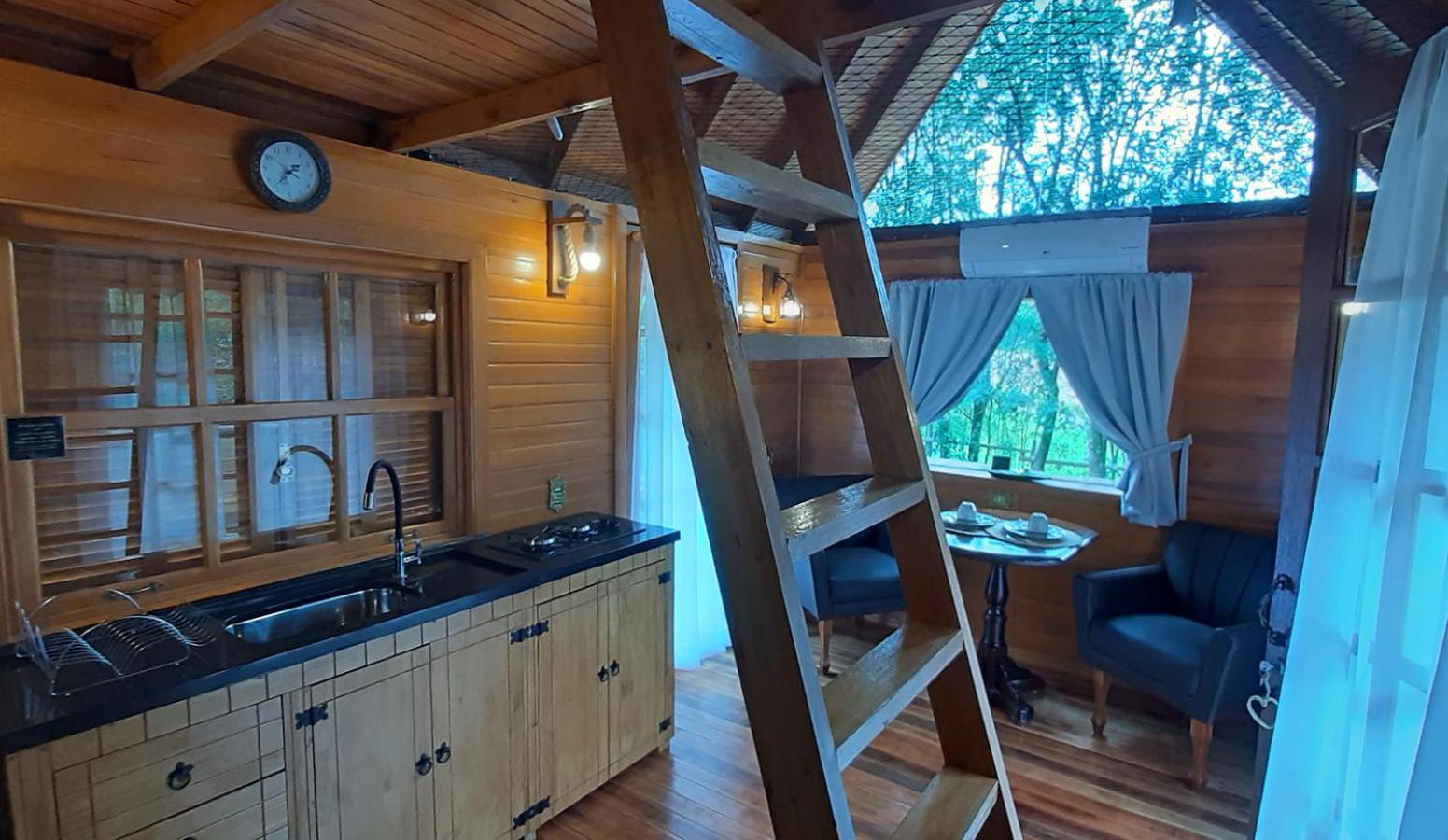 Casa Na Arvore Com Hidro, Piscina, Trilha, Cavalo Bento Gonçalves Εξωτερικό φωτογραφία